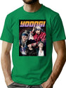 Yoongi Ver. - Bts Suga Yoongi Agust D Bootleg Bootleg Graphic T-Shirt - Green