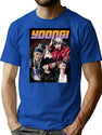 Yoongi Ver. - Bts Suga Yoongi Agust D Bootleg Bootleg Graphic T-Shirt - Blue