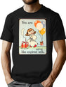 You Are Aging Like Expired Milk Birthday Happy Christmas Weird Prank Meme Funny (1) T-Shirt for Men & Women, T-Shirts Graphic Tee - Black