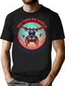 You Turn My World Upside Down T-Shirt for Men & Women, T-Shirts Graphic Tee - Black