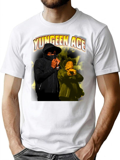 Yungeen Ace Bootleg Bootleg Graphic T-Shirt - Black