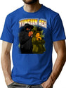 Yungeen Ace Bootleg Bootleg Graphic T-Shirt - Blue