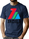 Zemina Bootleg Graphic T-Shirt - Navy