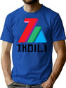 Zemina Bootleg Graphic T-Shirt - Blue