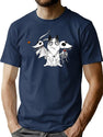 Zero Scraps And Sparky Dog Tim Burton Movies T-Shirt for Men & Women, T-Shirts Graphic Tee - Navy