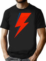 Ziggy'S Flash Sign T-Shirt for Men & Women, T-Shirts Graphic Tee - Black