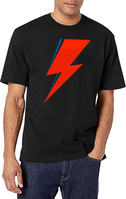 Ziggy'S Flash Sign T-Shirt for Men & Women, T-Shirts Graphic Tee - Black