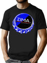 Zima Clearmalt T-Shirt for Men & Women, T-Shirts Graphic Tee - Black