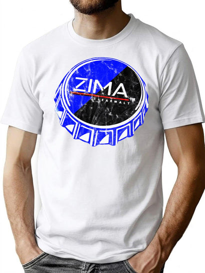 Zima Clearmalt T-Shirt for Men & Women, T-Shirts Graphic Tee - Black