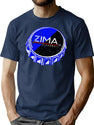 Zima Clearmalt T-Shirt for Men & Women, T-Shirts Graphic Tee - Navy