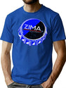 Zima Clearmalt T-Shirt for Men & Women, T-Shirts Graphic Tee - Blue