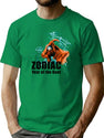 Zodiac Goat Bootleg Graphic T-Shirt - Green