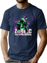 Zodiac Monkey Bootleg Graphic T-Shirt - Navy