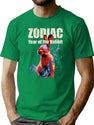 Zodiac Rabbit Bootleg Graphic T-Shirt - Green