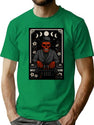 Zombie Dj - Red Undead Dj T-Shirt for Men & Women, T-Shirts Graphic Tee - Green