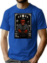 Zombie Dj - Red Undead Dj T-Shirt for Men & Women, T-Shirts Graphic Tee - Blue