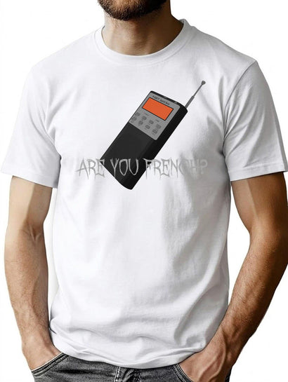 are You French Insym Phasmophobia Funny Premium Heavyweight Cotton T-Shirt - Black
