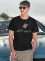 are You French Insym Phasmophobia Funny Black T-Shirt - Navy