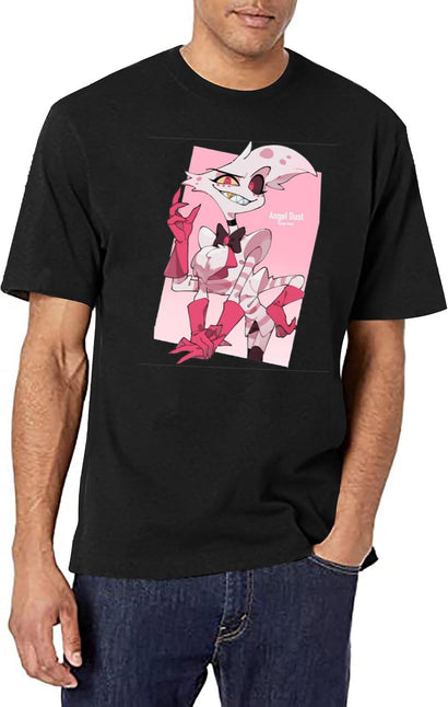 hazben Hotel Angel dust Classic Black T-Shirt - Black