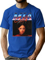 mia Goth Essential Premium Heavyweight Cotton T-Shirt - Blue
